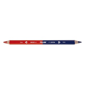 레드&amp;블루 맥시 삼각 색연필
